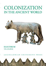 Ptolemaic Foundations in Asia Minor and the Aegean as the Lagids’ Political Tool Cover Image