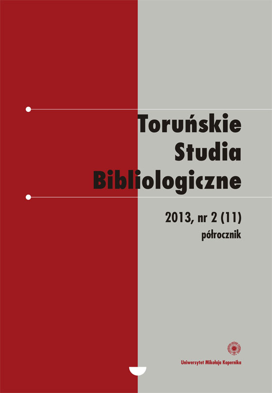 Tomasz Kruszewski, Library spaces. The symbolic, physical and social presence of institutions, Torun 2012 Cover Image