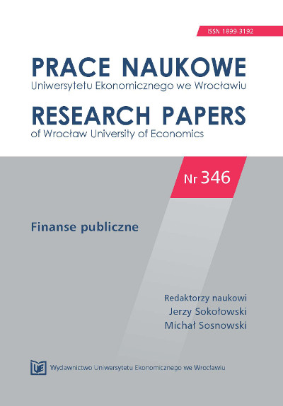 System of revenue equalization and investment possibilities of communities in Poland Cover Image