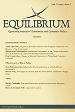 Institutional environment in the context of development of sustainable society in the European Union countries   Cover Image