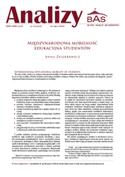 International educational mobility of students Cover Image