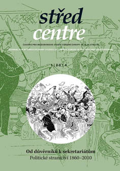 „State-law progressivists“ in the interwar Czechoslovakia. Second life of a political party. Cover Image