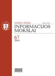 INFORMATION MANAGEMENT IN LITHUANIAN MINISTRIES: CRITICAL ANALYSIS Cover Image