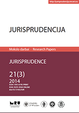 EUROPOS SĄJUNGOS INSTITUCIJŲ TEISĖTAS IR NETEISĖTAS NEVEIKIMAS