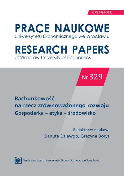 The role of enterprise in macrosystem society – economy – environment in the lightof the annual reports content analysiscase study of selected polish  Cover Image