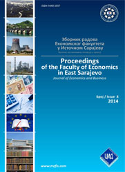 INSTITUTIONAL ASSUMPTIONS FOR  ATTRACTING FOREIGN DIRECT INVESTMENTS IN BOSNIA AND HERZEGOVINA Cover Image