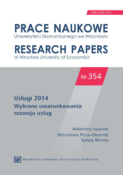 Training services offered by universities of economics – opportunities and market challenges Cover Image