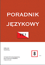 RECENZJE: Helena Sojka-Masztalerz: Tetiana Melnyczuk, Antroponimy w ukrainśko-polśkij miżmownij komunikacji, Użgorod 2013jako obcego / drugiego Cover Image