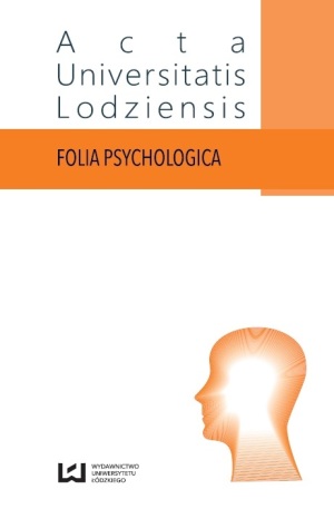 THE WORK DESIGN QUESTIONNAIRE – DEVELOPING POLISH VERSION OF A MEASURE FOR ASSESSING JOB CHARACTERISTICS AND WORK ENVIRONMENT. PRELIMINARY RESULTS Cover Image