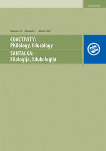 The Analysis of Physical Power and Development Indexes of the Students from Vilnius Gediminas Technical University and Mykolas Romeris University for  Cover Image