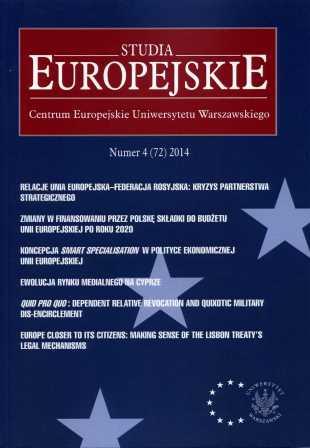 Relations Between the European Union and the Russian Federation: Crisis of Strategic Partnership Cover Image
