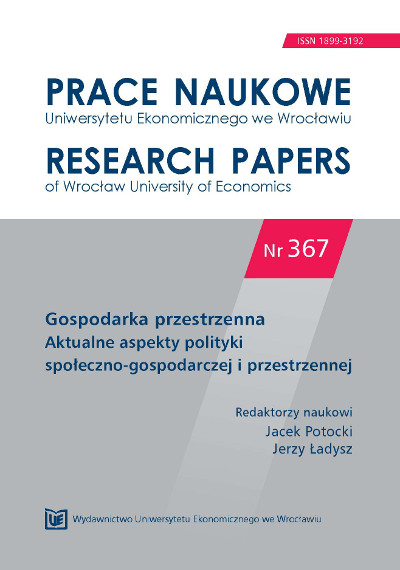 Housing policy and contemporary changes of the inner city – example of Łódź  Cover Image