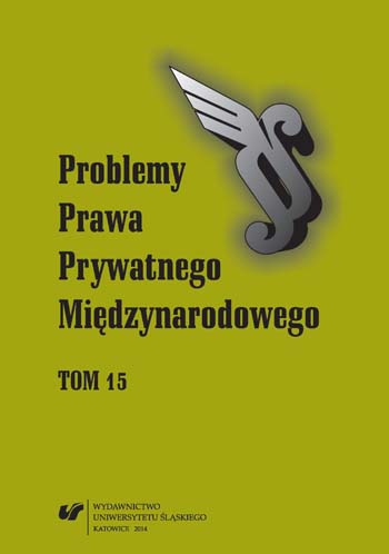 Succession in case of a Venezuelan citizen residing in Poland — opinion of ad hoc court experts on foreign law Cover Image