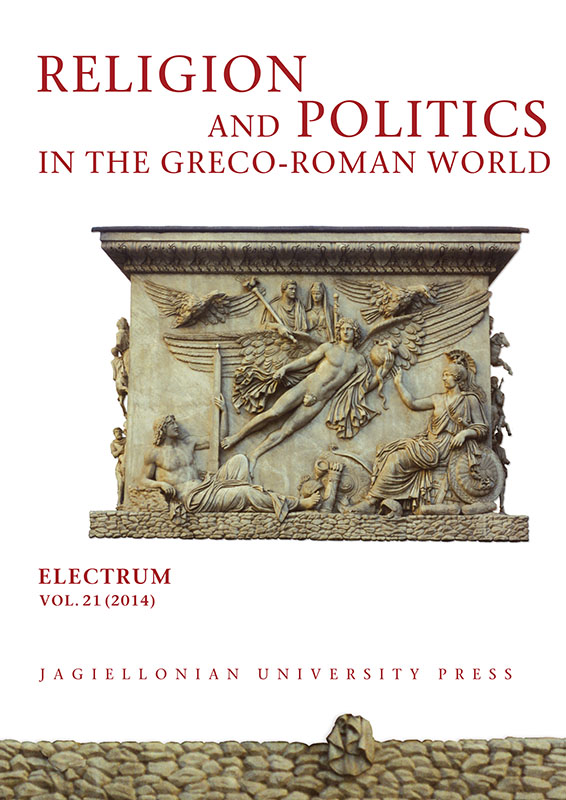 P. Funke, M. Haake (eds.), Greek Federal States and Their Sanctuaries: Identity and Integration. Proceedings of an International Conference of the Cluster of Excellence “Religion and Politics” held in Münster, 17.06.–19.06.2010 Cover Image