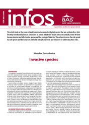 Invasive species Cover Image