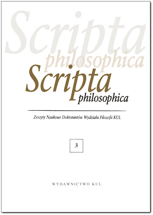 S. JANECZEK, A. STAROŚCIC (eds.), Filozofia a religia w dziejach filozofii polskiej. Inspiracje - krytyka, Lublin 2014, ss. 521 Cover Image