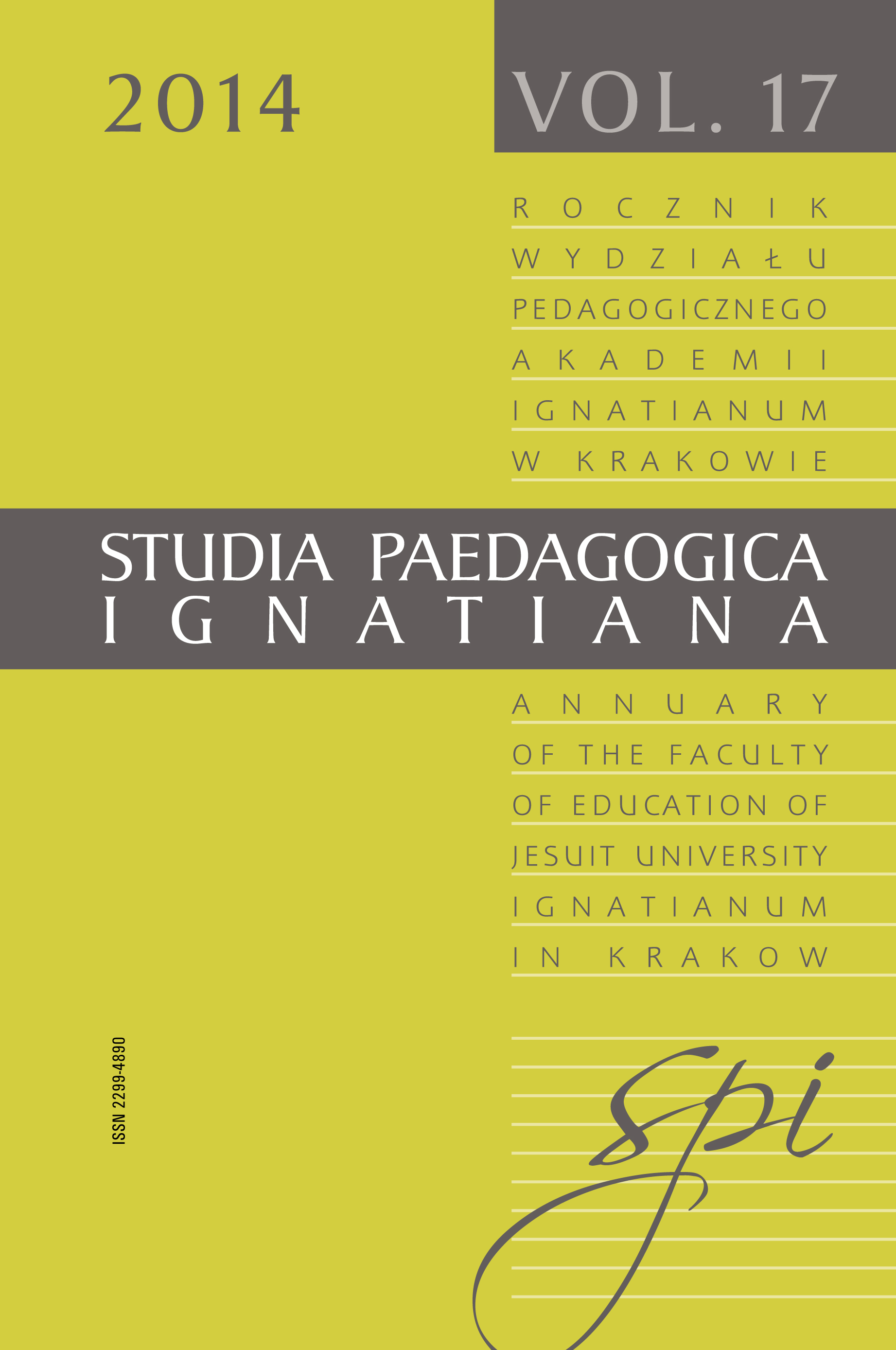 The face of Polish school seen through the prism of teachers knowledge on pupils and teaching process [Agnieszka Nowak-Łojewska, Od szkolnego przekazu do konstruowania znaczeń. Wiedza społeczna młodszych uczniów z perspektywy nauczyciela] Cover Image