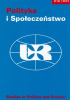 THE AGENDA OF REGIONAL PUBLIC POLICIES, PUBLIC OPINION AND NEWS MEDIA IN THE LUBLIN VOIVODESHIP: THE AGENDA-SETTING ANALYSIS Cover Image