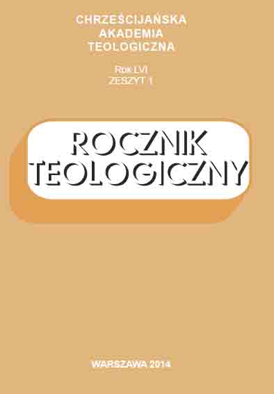 caDDîq wobec JHWH na przykładzie wybranych psalmów. Studium teologiczne