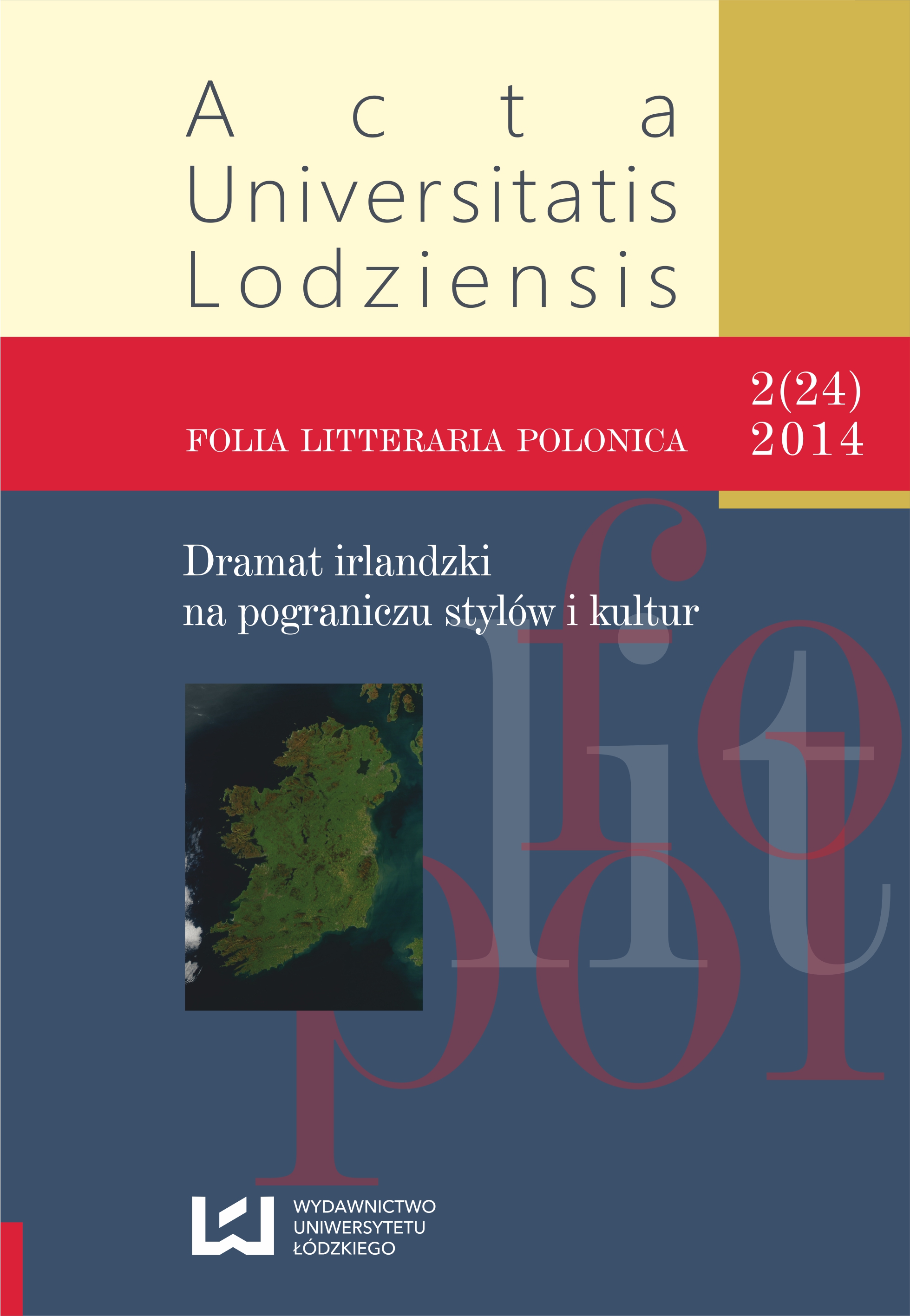 Klarowność wypowiedzi dramatycznej, czyli irlandzki dramat końca wieku dwudziestego