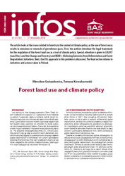 Forest land use and climate policy Cover Image
