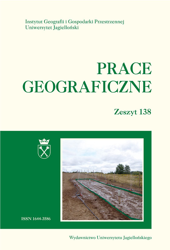 Anomalnie wysokie miesięczne opady atmosferyczne w Polskich Karpatach i na ich przedpolu (1881–2010)