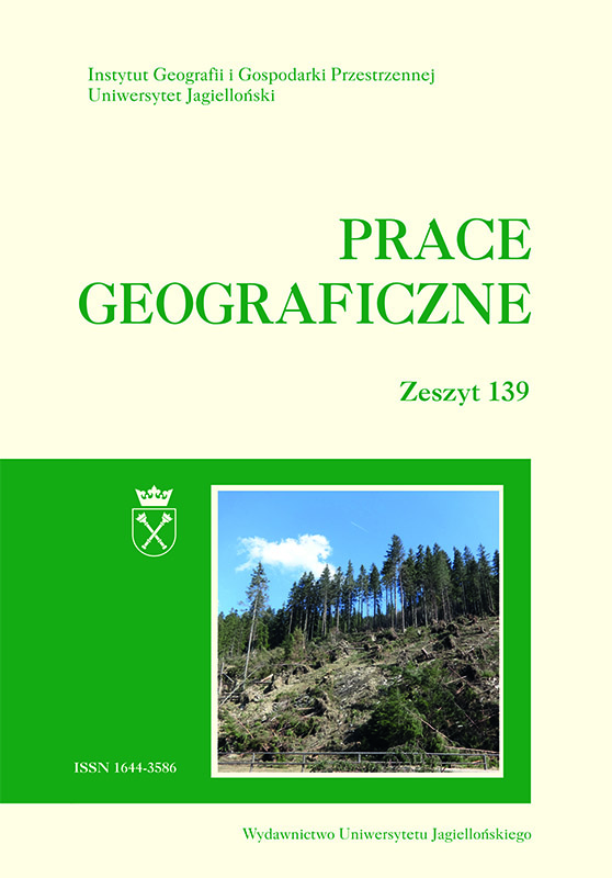 Extreme cases of singularities in the annual course of air temperature in Krakow in the period 1826–2010 Cover Image