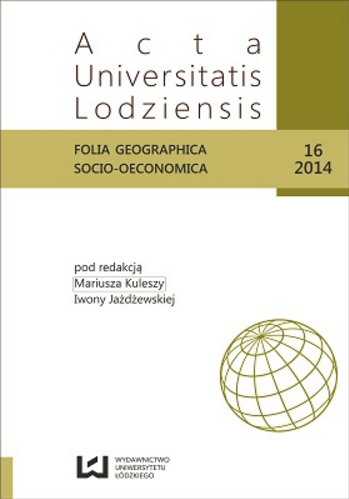 Przeobrażenia terenów pofortecznych na przykładzie Torunia w świetle koncepcji M.R.G. Conzena