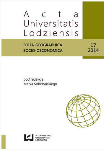 The role of legal and political factors in the process of development of rural settlement network in the pre-partition Łęczyca and Sieardz voivodeships Cover Image