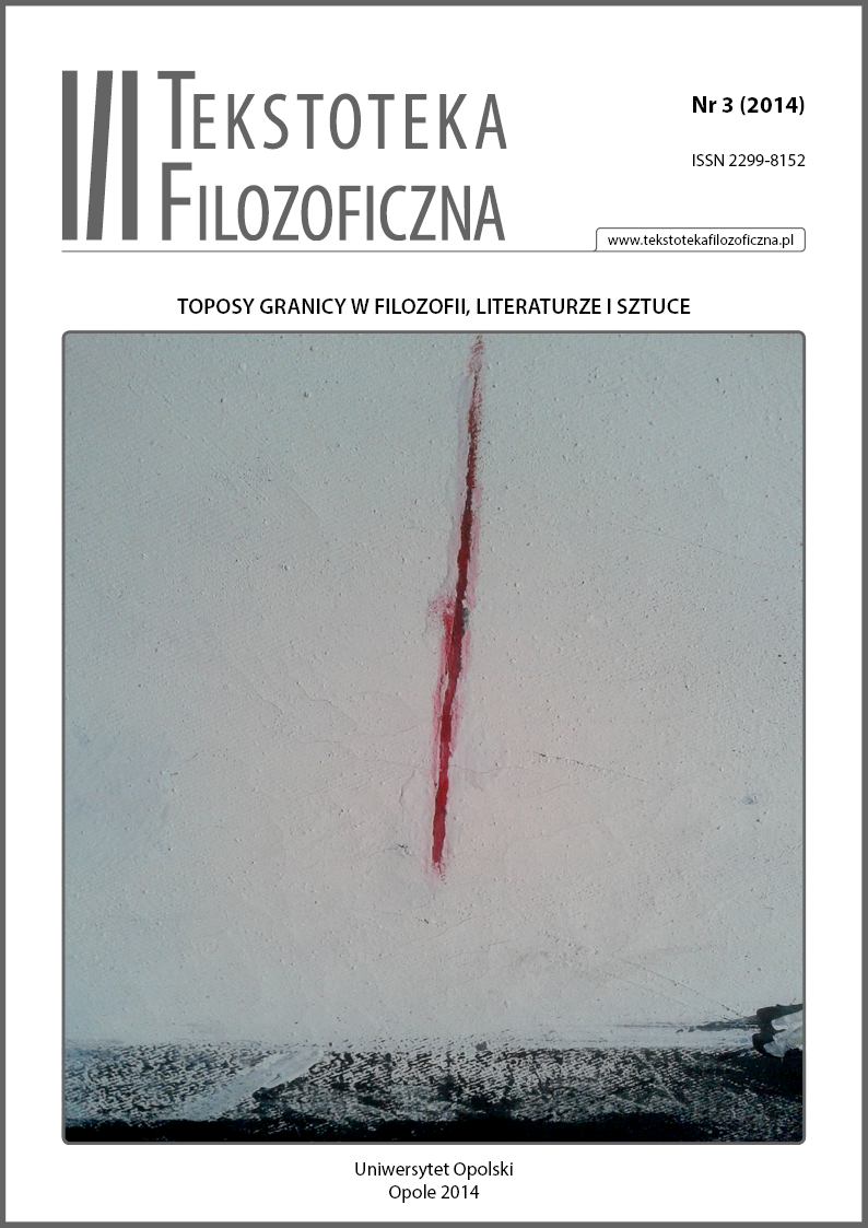 About the crossing of boundaries in the contemporary Polish theatre Cover Image