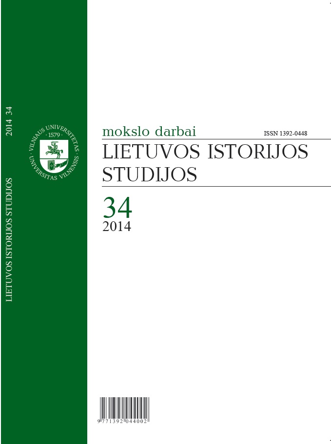 JEWS AS CREDITORS AND DEBTORS: A COMPARATIVE STUDY BETWEEN  THE GRAND DUCHY OF LITHUANIA AND POLAND IN THE 17-18TH CENTURIES