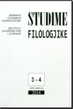 APPROACHES TO LITERATURE IN “STUDIME FILOLOGJIKE” (PHILOLOGICAL STUDIES) JOURNAL Cover Image