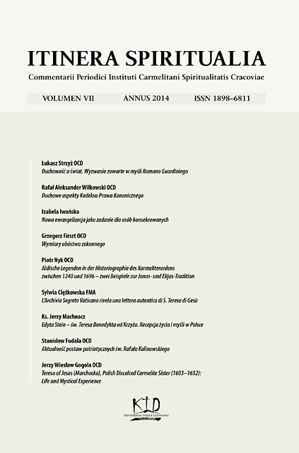 Christof Betschart OCD, Unwiederholbares Gottessiegel. Personale Individualität nach Edith Stein, Basel 2013, p. XII+378
