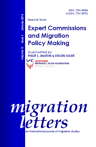 Managing immigration: A review of some past projections