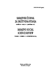 The Problem of Solidarity and Confidence in Time of Global Crisis of Society (Bosnia and Herzegovina’s Experience) Cover Image