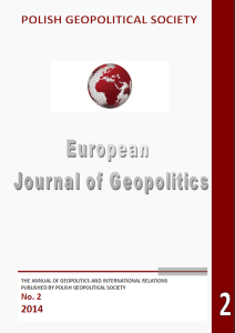 Goepolitical naming and metageography in the east of Europe Cover Image