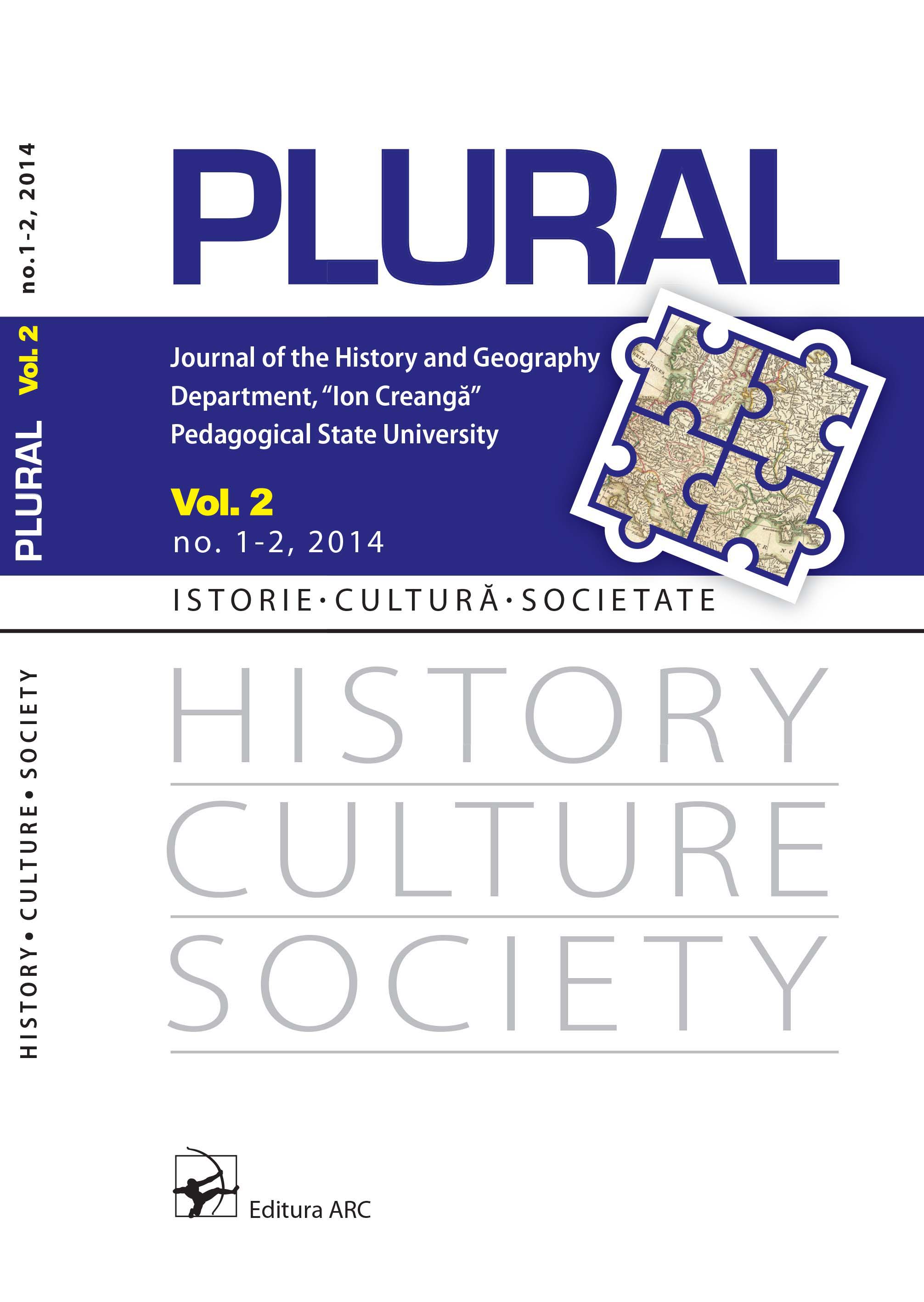 "Moldova between geography and history." The inaugural lesson for the academic year 2014-2015 Cover Image