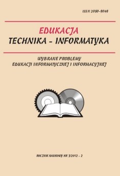 Praxeological and ergonomic aspect of the use of information technology in developing a culture of work on the example of the method of “Temat_Projekt Cover Image
