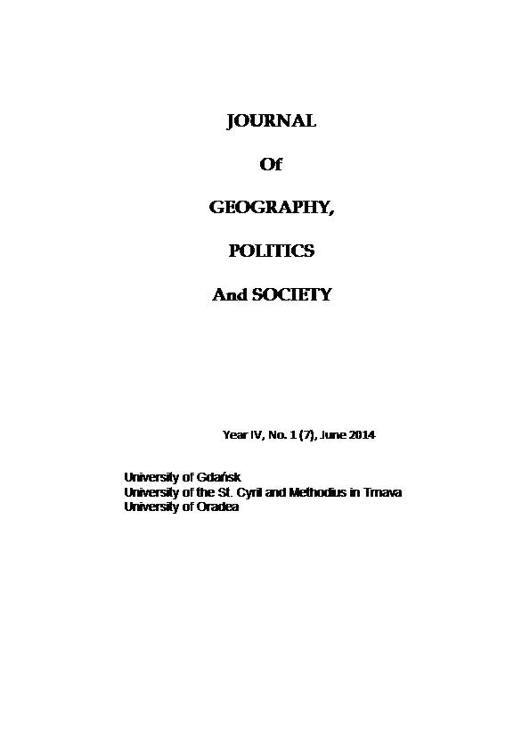 Territory of II Rzeczypospolita in Central European classical geopolitics