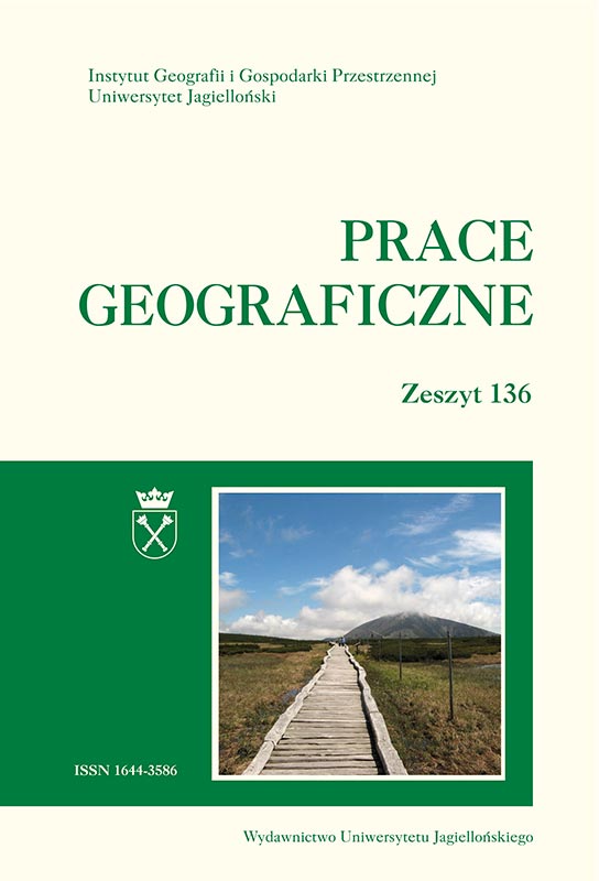 The development of tourist trails network along the Polish-Czech state border in the Sudetes in the years 1945 – 2013  Cover Image