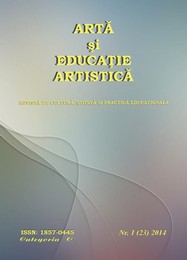 The artistic act: terminological and conceptual delimitations opened for education Cover Image