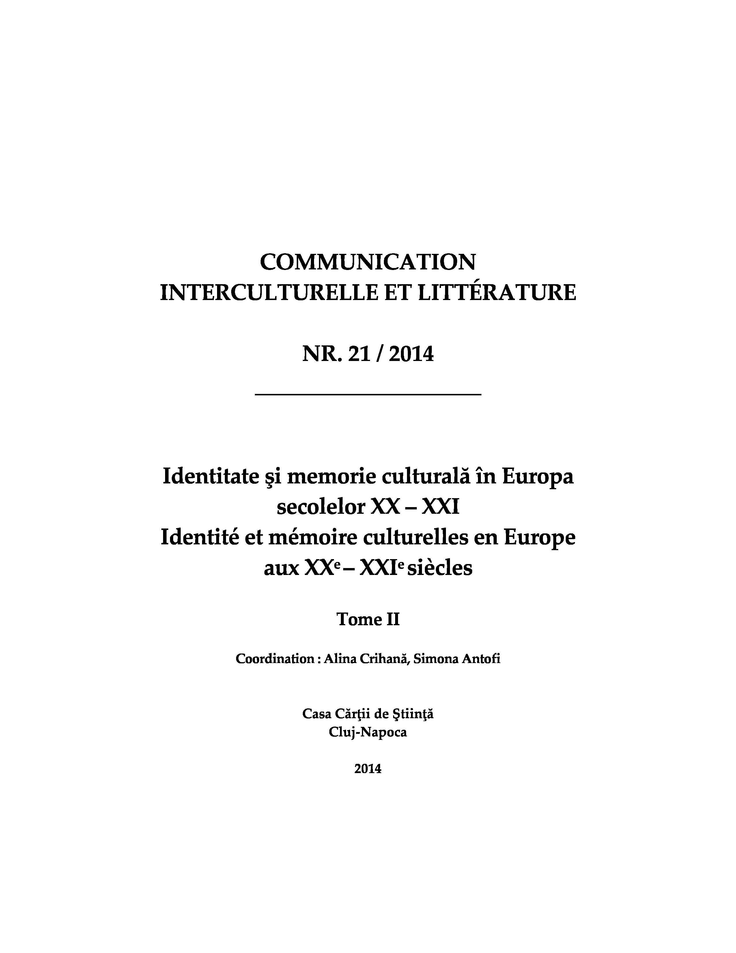 Histoire et recomposition identitaire dans les Mémoires de Virgil Gheorghiu