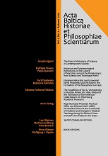 The Baltic Historians of Pedagogy and the International Standing Conference for the History of Education Cover Image