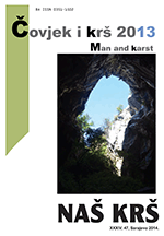 TOURIST VALORIZATION OF CAVING IN DURMITOR NATIONAL PARK Cover Image