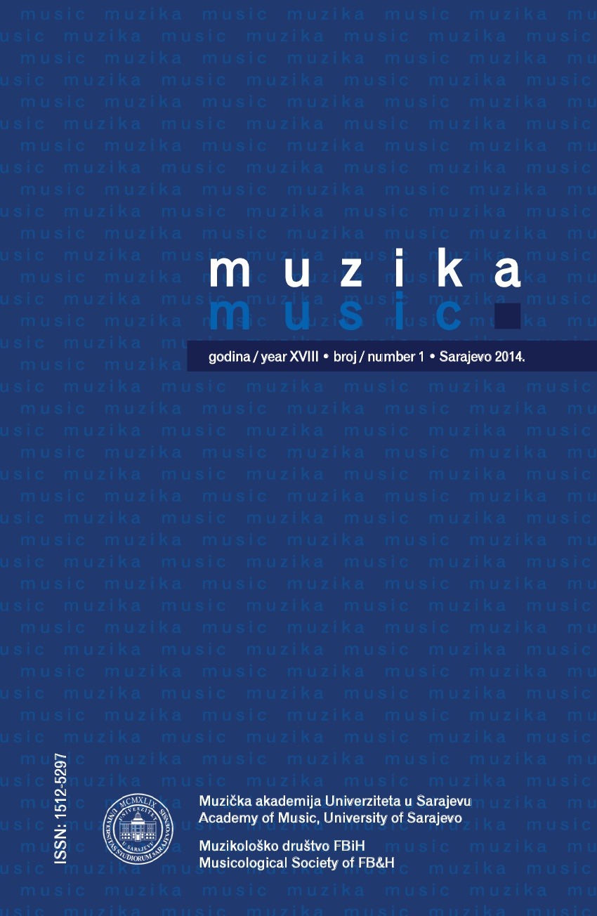 Tamara Karača Beljak: Sound landscapes - a look at the vocal phenomena of Bosnia and Herzegovina Cover Image