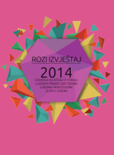 Pink Report. Annual Report on the State of the Human Rights of LGBT People in Bosnia and Herzegovina in 2014 Cover Image