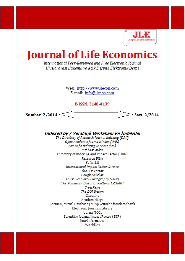 THE EFFECT OF INFLATION TARGETING REGIME ON  GOVERNMENT CURRENT (CONSUMPTION) EXPENDITURES AND  OUTPUT GAP IN TURKEY Cover Image