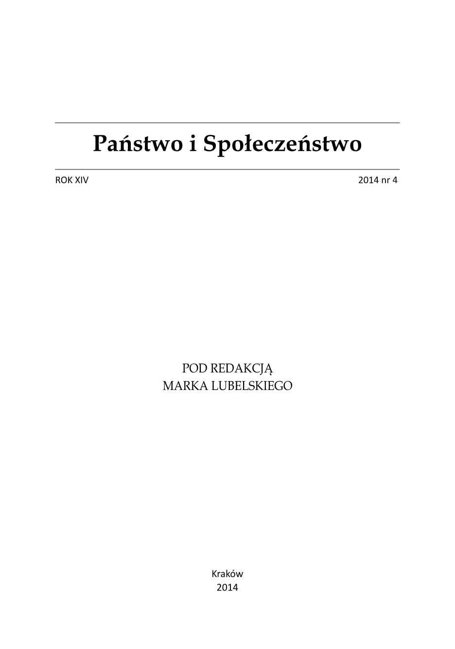 Entitlement districts for the disposition of the funds the city budget of Krakow in the years 1991–2013 Cover Image