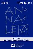National Economics and Ethics according to Stanisław Głąbiński Cover Image