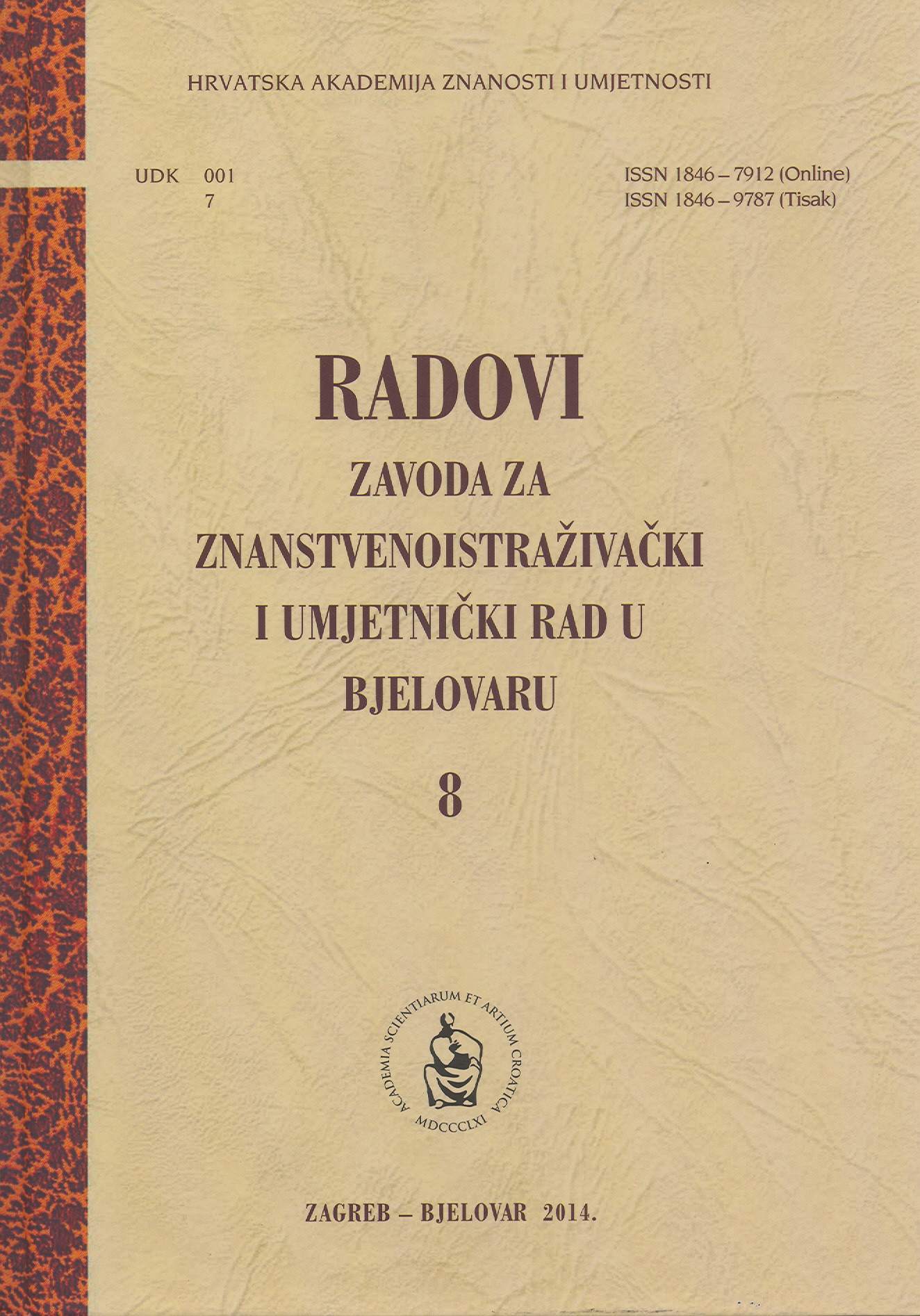 Bibliografija radova o Bjelovaru i Bjelovarsko-bilogorskoj županiji u Domovinskom ratu 1990. - 2013.